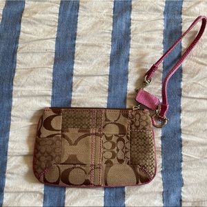 Coach wristlet